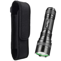 Molle Led lenser Flashlight Pouch Bag Hunting Accessories Flashlight Pouch LED Torch Holster Case Outdoor Camping Hiking 1