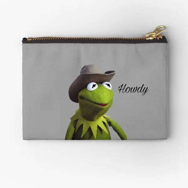 

Ковбойский рептус Kermit лягушка, волшебный мем, кармашки на молнии, маленькая сумка для монет и ключей, карманные деньги, косметические носки, чистое женское нижнее белье для мужчин