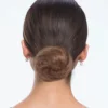 100 Pcs Hair Net Nylon Invisible Hairnet Elastic Mesh Bun Bulk 15CM Nets Black Miss Man 1