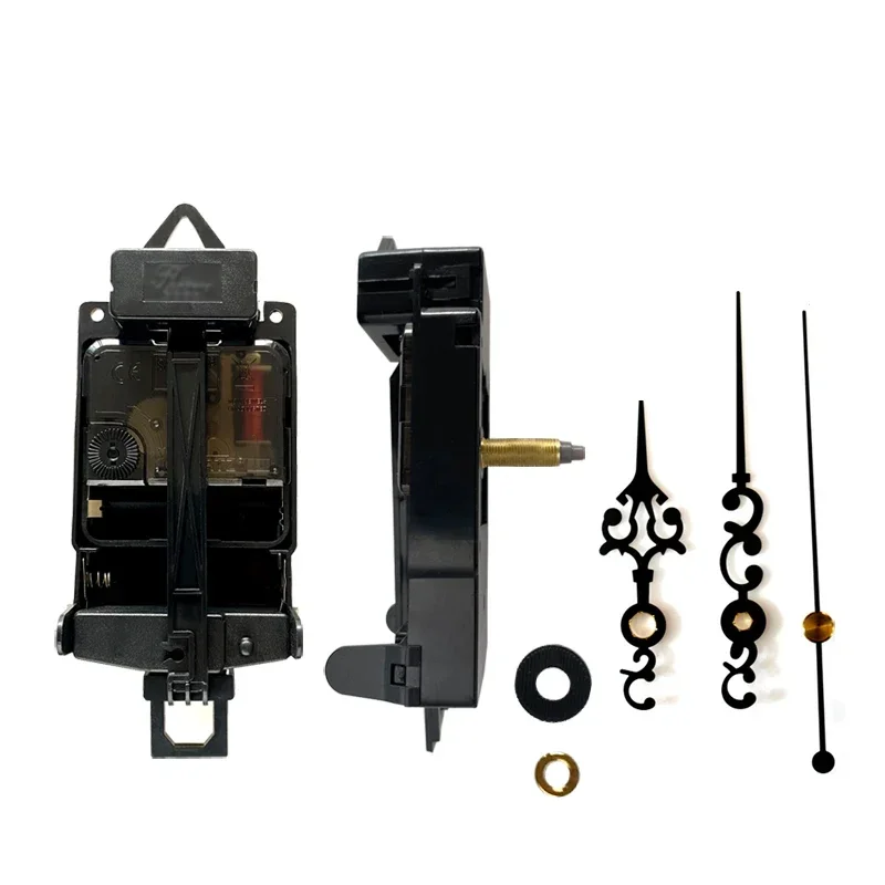 Sweep Pendulum 9206 Black Hands Wall Clock Accessory Quartz DIY Kits Specialty Clock Mechanism With Needles