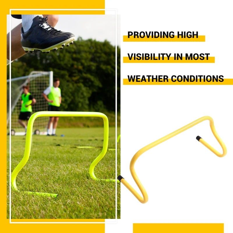 Speed Training Agility Hurdles, Athlete Training Hurdles, Reliable Football Hurdles 9Inch