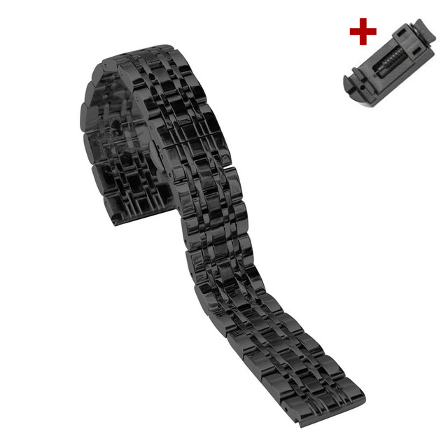 Metal strap for samsung galaxy watch4 46 42mm S3 gear sport for huawei GT pro for Emporio Armani Stainless Steel Bracelet