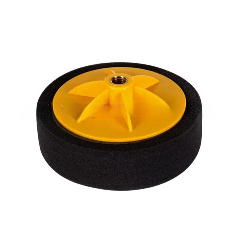 6 Inch Waxing Sponge Restore Coarse, Medium And Fine Screw Polishing Disk Car Beauty Mirror Repair Sponge Wheel M14 Disk