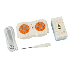 Smart Charging Battery Box with Dual Remote & App Control for Interactive Building Blocks (1 set)
