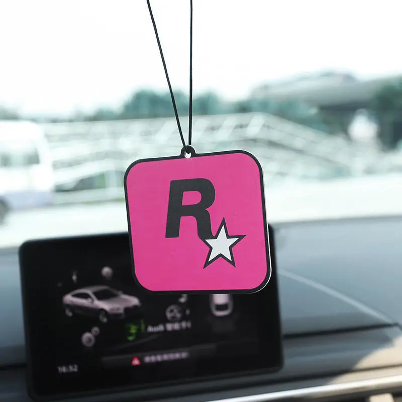 Car Perfume Ornament Trend long-lasting aromatherapy fragrance piece net red pendant