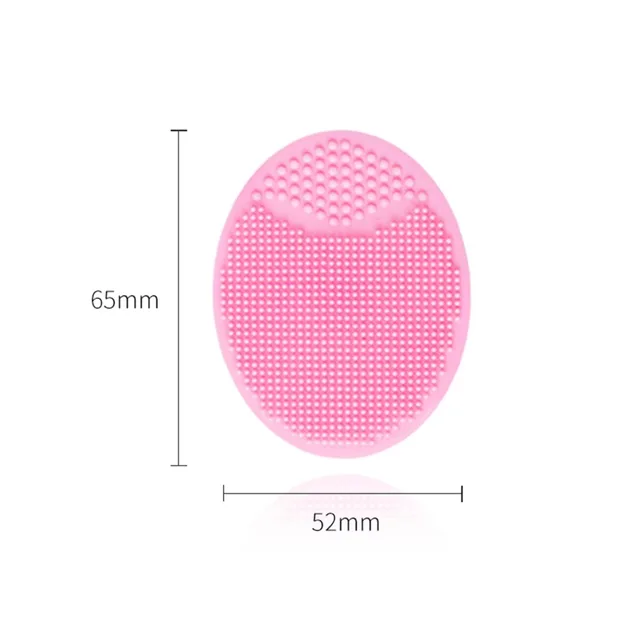 Soft Silicone Face Brush Cleanser and Massager Manual Facial Cleansing Brush Exfoliating Silicone Face Scrubber for Women Man 5