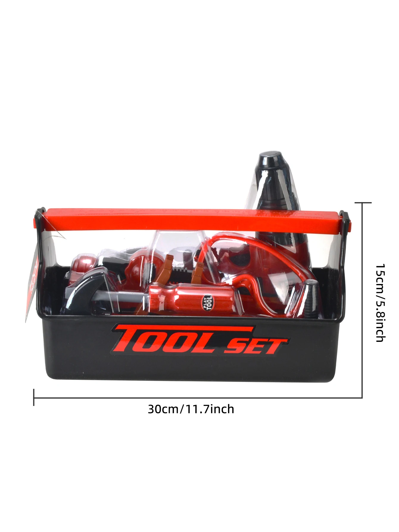 Kids Tool Set Pretend Play Construction Toys With Toolbox Kids Tools With Electronic Toys Drill Bits Construction Accessories 5