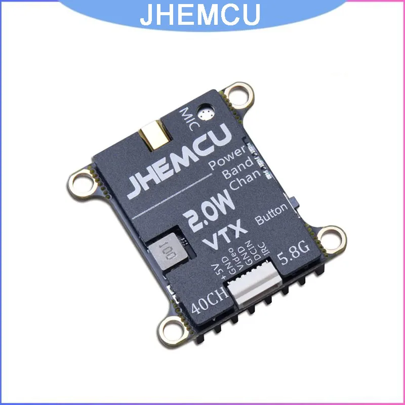 Émetteur vidéo FPV 2W 5.8GHz VTX 40 canaux pour drone RC