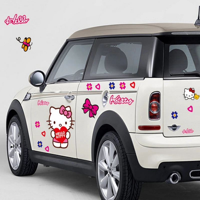Description Picture 4 of itemHOT Size 50X70cm Popular 3D Hello Kity Cat Classic Toys Home Decals Vinyl Wall Stickers For Kids Rooms Decoration Cartoon 7131