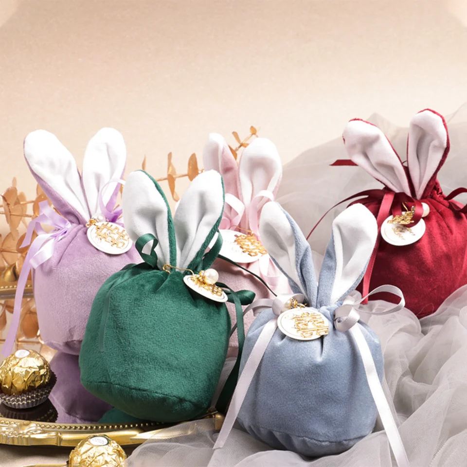 Sacchetti di carta rosa e bianco, 10 sacchetti regalo con finestra trasparente TUIOLUI piccoli sacchetti di