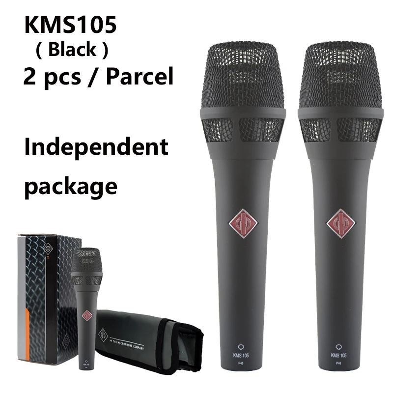 Free Shipping Top Quality KMS105 Handheld Vocal Condenser Microphone condensador microfone gaming mic kms105 