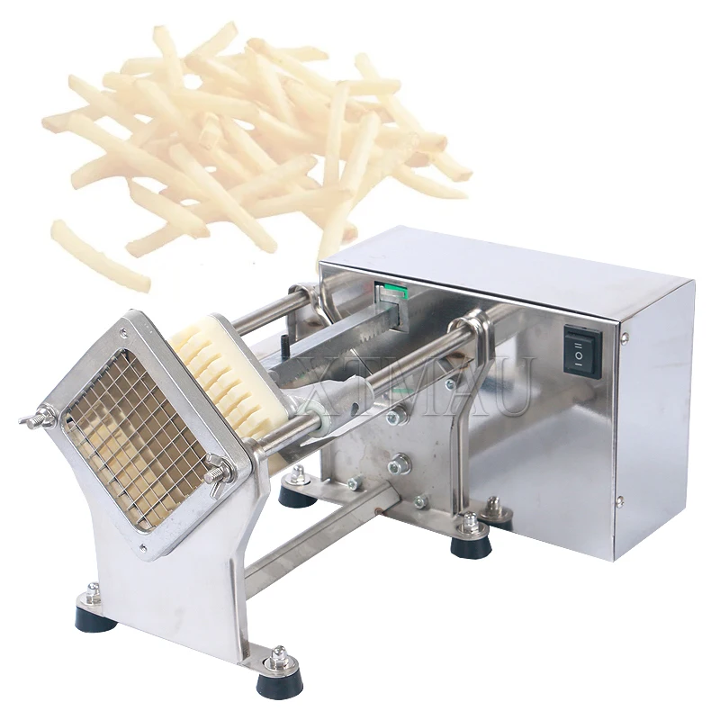 

Электрический Резак для картофеля фри 220 В, устройство для производства картофельных чипсов, устройство для резки картофеля фри, редиса, огурцов