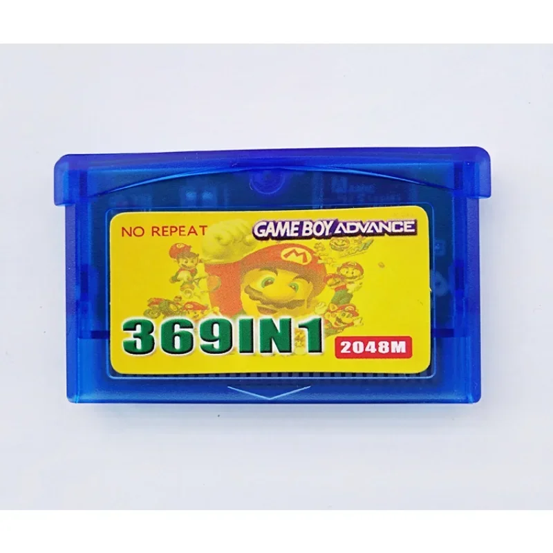 Game Card GBA 369in1 Game Boy Advance Game Cartridge GBA