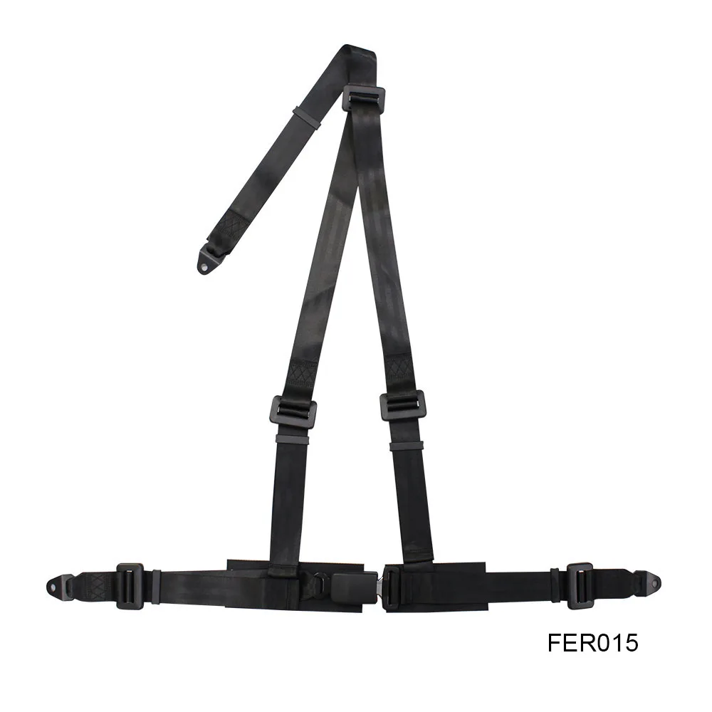 

3-точечный 2-дюймовый ремень безопасности FER015 бежевого цвета для гонок