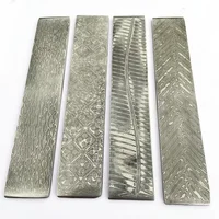 New Pattern VG10 Sandwich Damascus Steel for DIY Exquisite Knife Making Stainless Steel Knife Blade Blank Has Been HeatTreatment 1