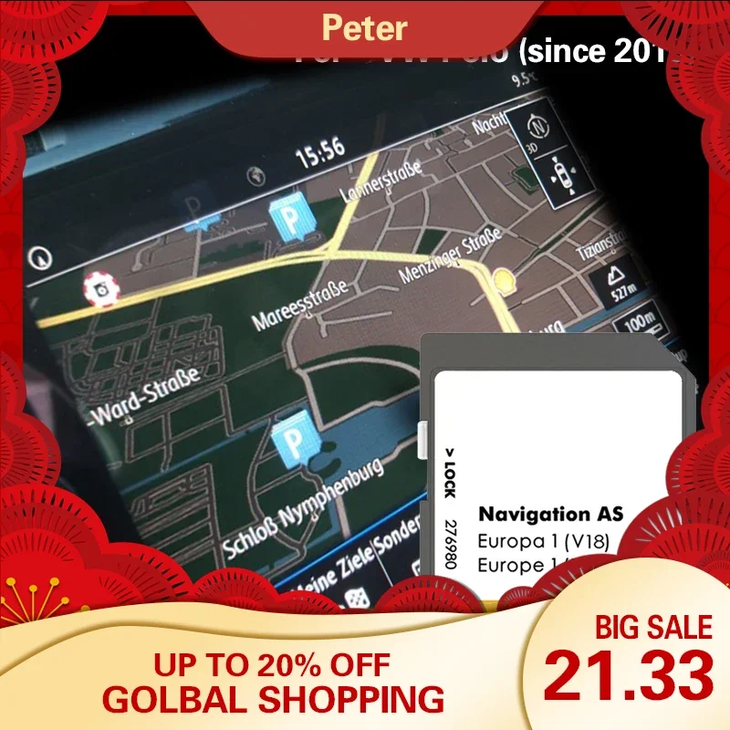 Per Vw Polo Dal 2015 32Gb Map Navi Sd Memory Card Eu Uk Norvegia Italia Car Sat Nav