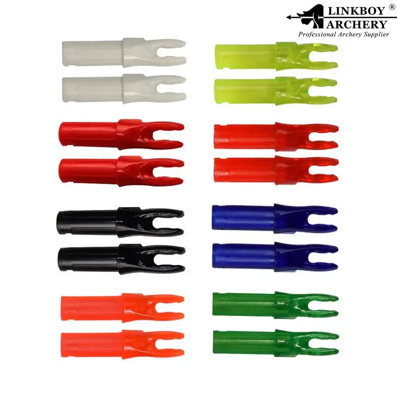 Archery Arrows Archery Arrowhead Archery Arrow Feathers Archery Arrow Nocks 12/24pcs Linkboy Archery Carbon Arrows for ID6.2mm Internal Arrow Nocks F Shaft Compound Bow Accessories Hunting