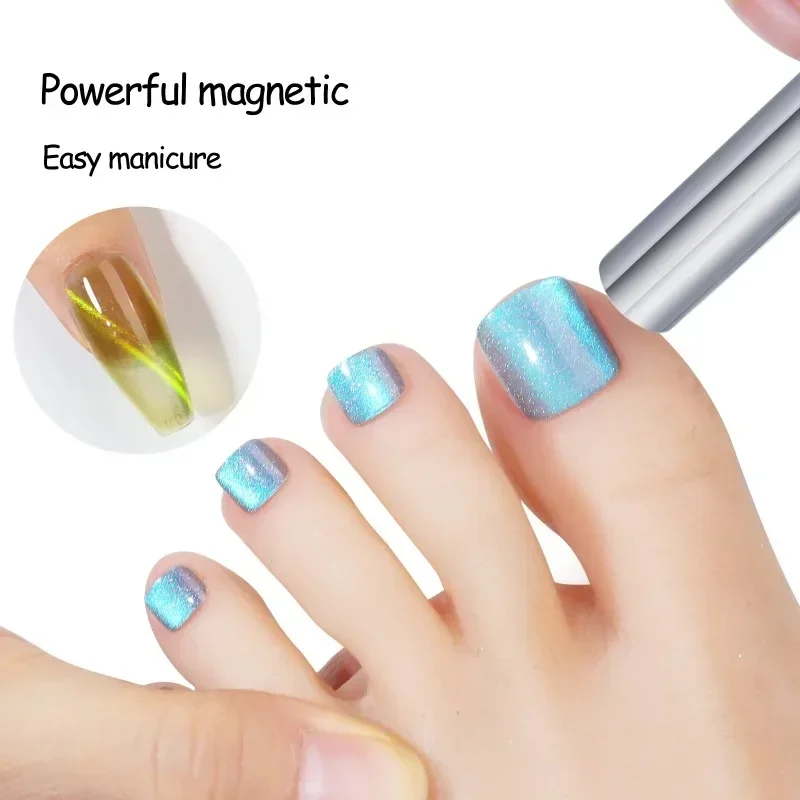 Strong Magnetic Stick Cat Eye UV Gel Polish Varnish Nails Art French Multi-Function Magnet Pen Painting Gel Manicure Lodestone magnetic nail art tools cat eye nail tool magnetic nail tools magnetic nail pen