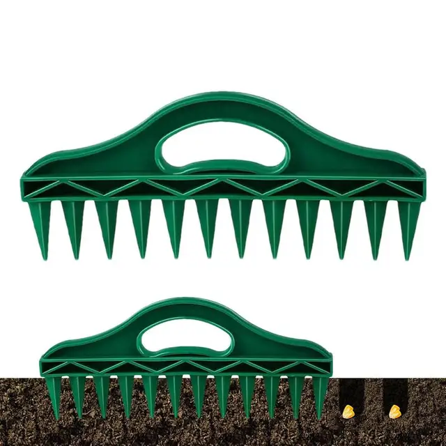 Kiváló Minőségű Vetési Távtartó Hordozható, Könnyen Használható Kertészeti Szerszám Multifunkcionális Talaj Ásószerszámok A Kertésznek És Még Sok Más - Image 5