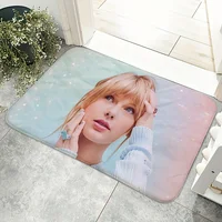 1pc T-Taylor-SwiftS Floor Mat Floor Mat Anti-Slip Kitchen Bedroom Handmade Tufted Rug Carpet Living Room Entrance Rug 1