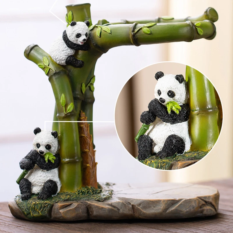 Glass Automatic Tea Set Panda Shaped Tea Maker Household Light Luxury High-end Magnetic Bubble Pot tea set