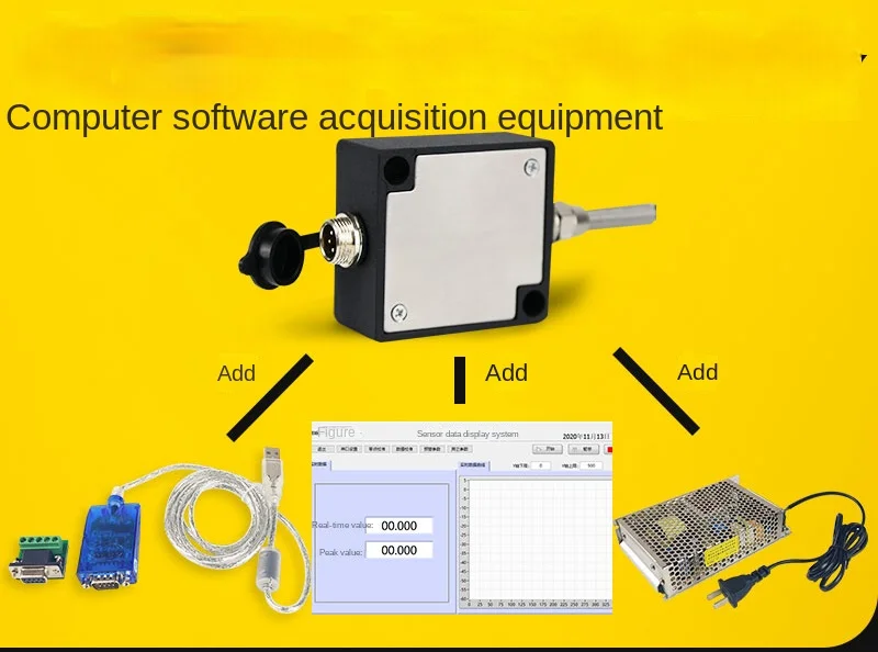 

Force Sensors Collect Data in Real Time to Generate Graphs and Save Them.