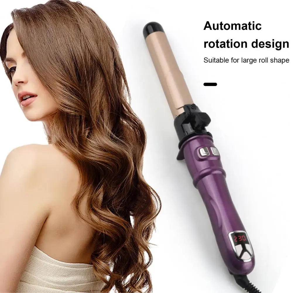 Versatile Wet Dry Hair Styling Device Full Automatic Hair Curling Iron Automatic Rotating Curling Iron for Stunning Big Waves