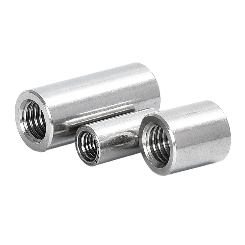 4 écrous De Raccordement M10 X 1.25 Pas 20mm Inox 304 - Hex Coupling Nuts Uxcell