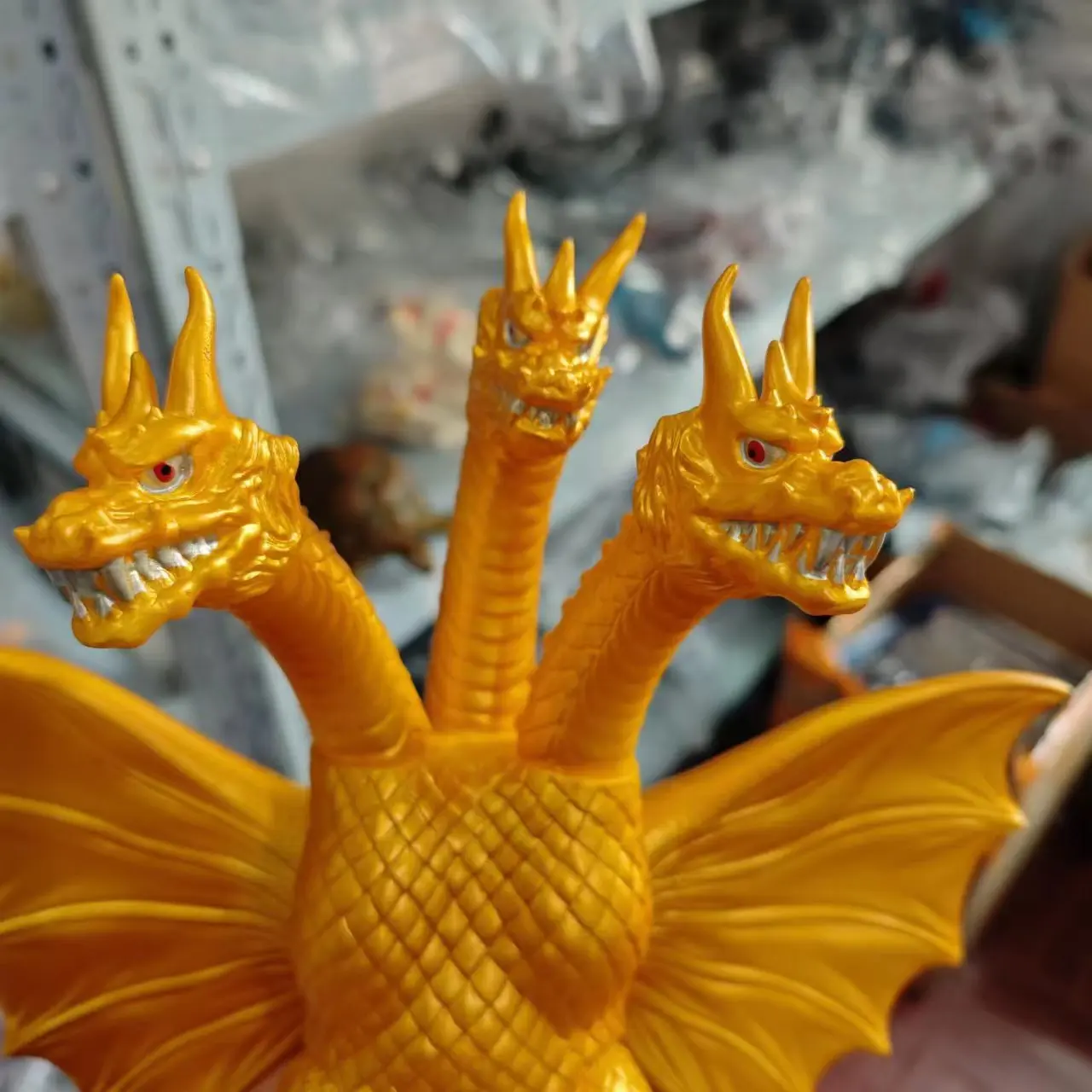 大型アニメ映画ゴジラ: 怪獣の王 3 メカキングギドラドラゴン