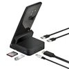 8 in 1 Type C HUB Docking Station Phone Stand USB C To HDMI-compatible Dock Power Charger Adapter For MacBook For Samsung HUAWEI