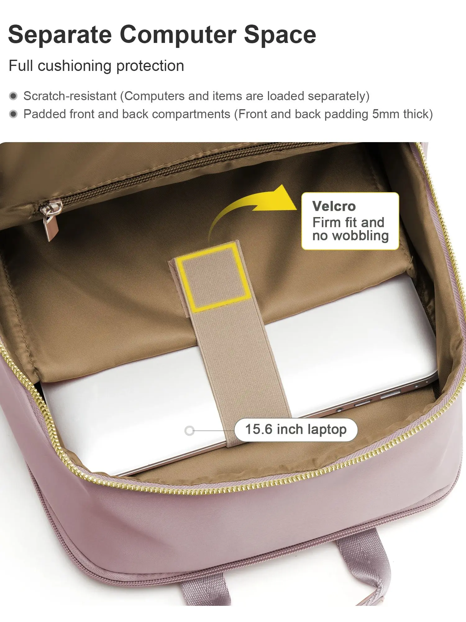 Travel Backpack for Women Business Work Teacher Backpack Laptop Shoulder Bag College Student Girl School Backpack Storage Bag 3