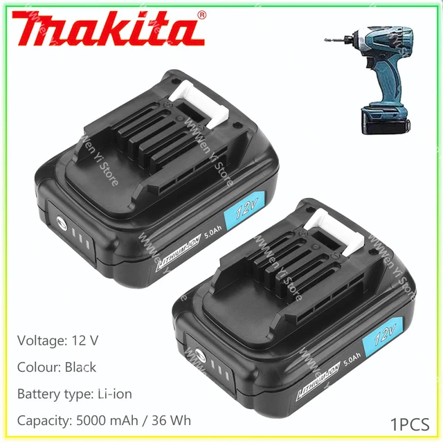 Makita-Batterie lithium-ion Eddie, 12V, 197390 Ah, BL1015, BL1021B,  BL1041B, BL1015B, BL1020B, BL1040B, 1973901 mAh, 5000 - AliExpress