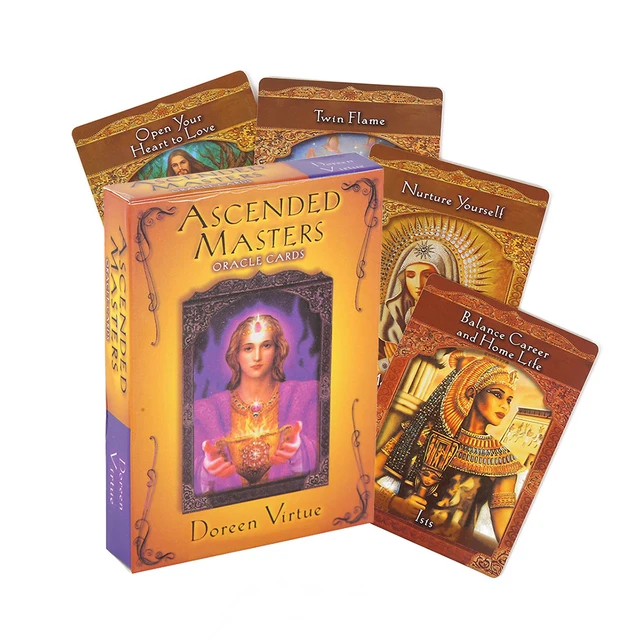 New Mysterious Tarot Card English BoardMultiplayer Party Activities  Game Divination Gifts Family Gathering Essential Card Game Ascended Masters