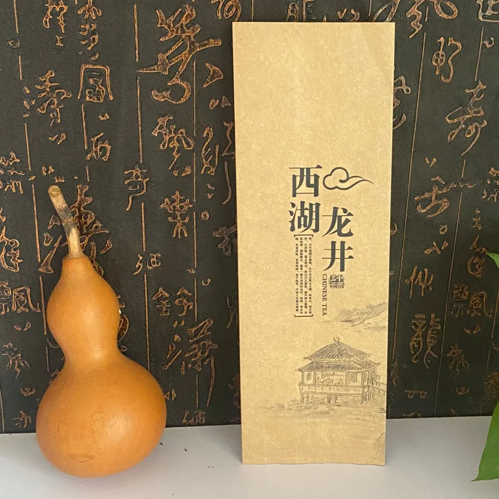 100g Longjing Tea Bag Zipper Bags A+++++ West Lake Dragon Well Green