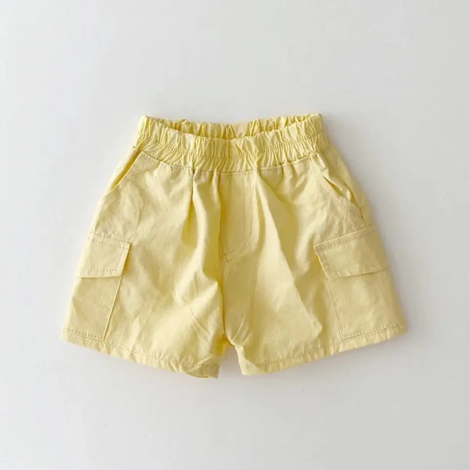 Summer Children Casual Shorts Newborn New Girls Baby Thin Shorts Children Korean Boys and Girls Macaron Style