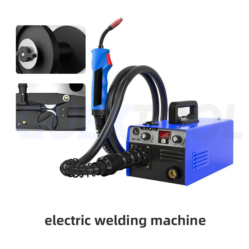 Mini Gas Shielded Welding Machine NBC-280 Carbon Dioxide Gas Shielded Welding Machine II Shielded Welding Machine 220V 4