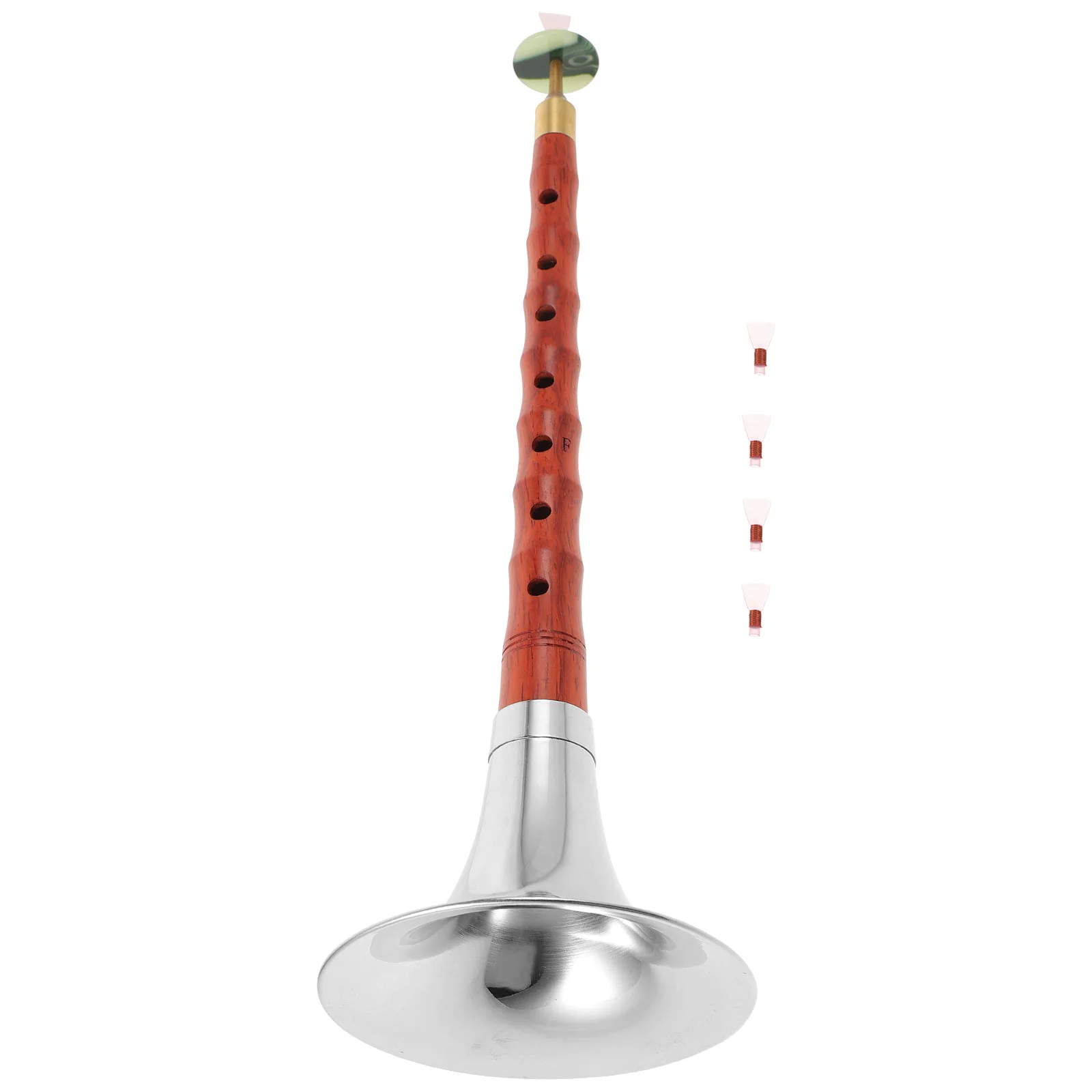 Chinese Suona Wood Instrument for Professional Practice G Key with Beautiful Sound and Durable Design