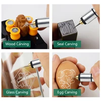 Mini Wireless Drill Electric Carving Pen 3 Speed USB Cordless Drill Rotary Tools Engraver Pen for Wood Metal Jade Seal Carving 2