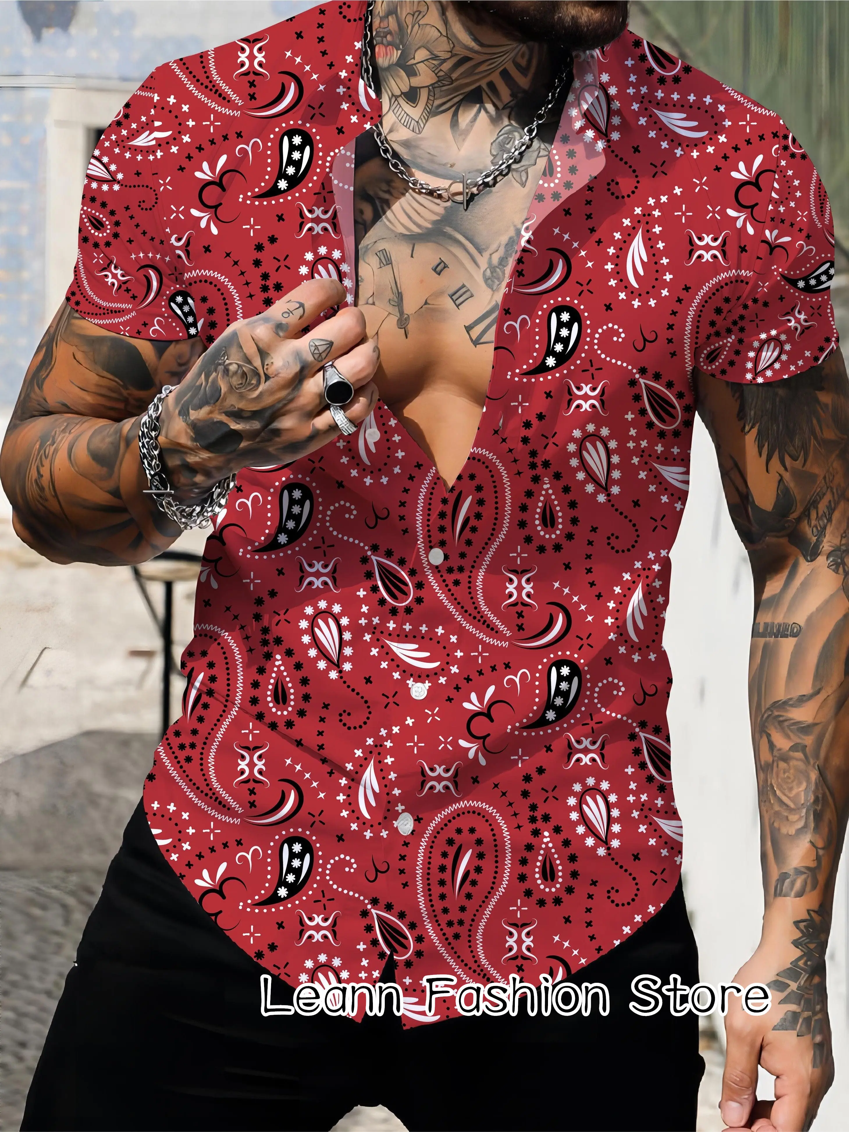 Рисунок 3 - Мужская винтажная гавайская рубашка