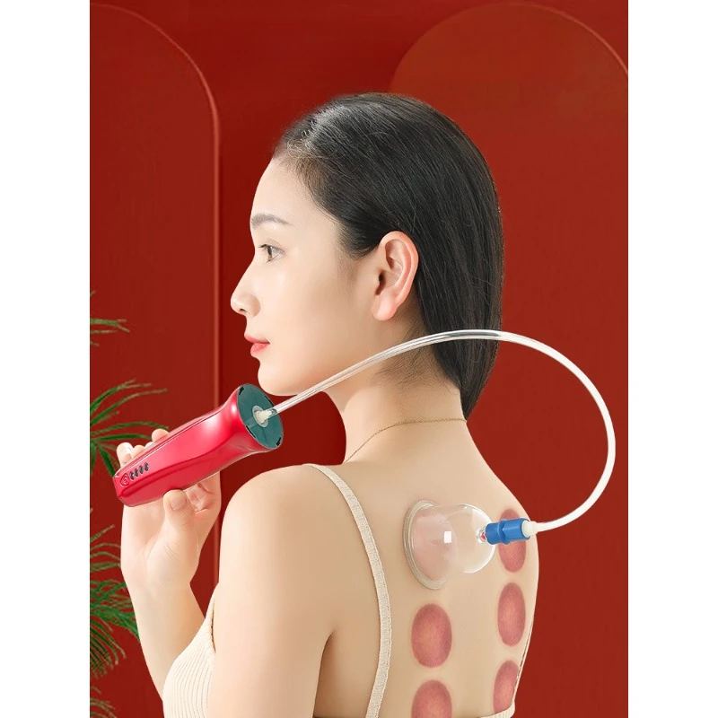 

Multifunctional intelligent electric scraping and cupping instrument Convenient household meridian dredging suction vacuum
