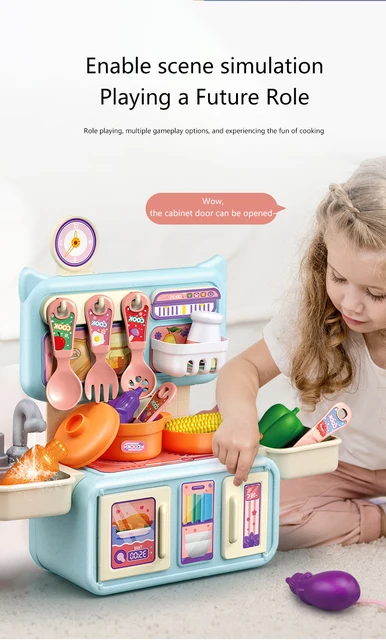 Kids Kitchen Toys Simulation Mini Brands Miniature Items Pot Set Cooking  Food Girl Pretend Play Game Toy Gifts Kitchen Play Sets - AliExpress