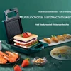 Electric Sandwich Maker Toaster Tools Home Light Food Multi-Function Heating Press EU Plug 4