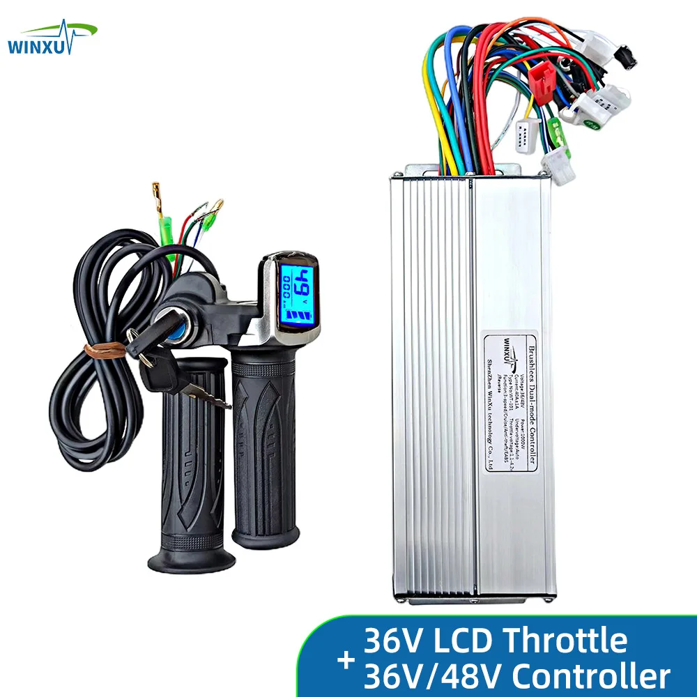 وحدة تحكم شاملة بمحرك بدون فرش ، شاشة عرض LCD للسر...