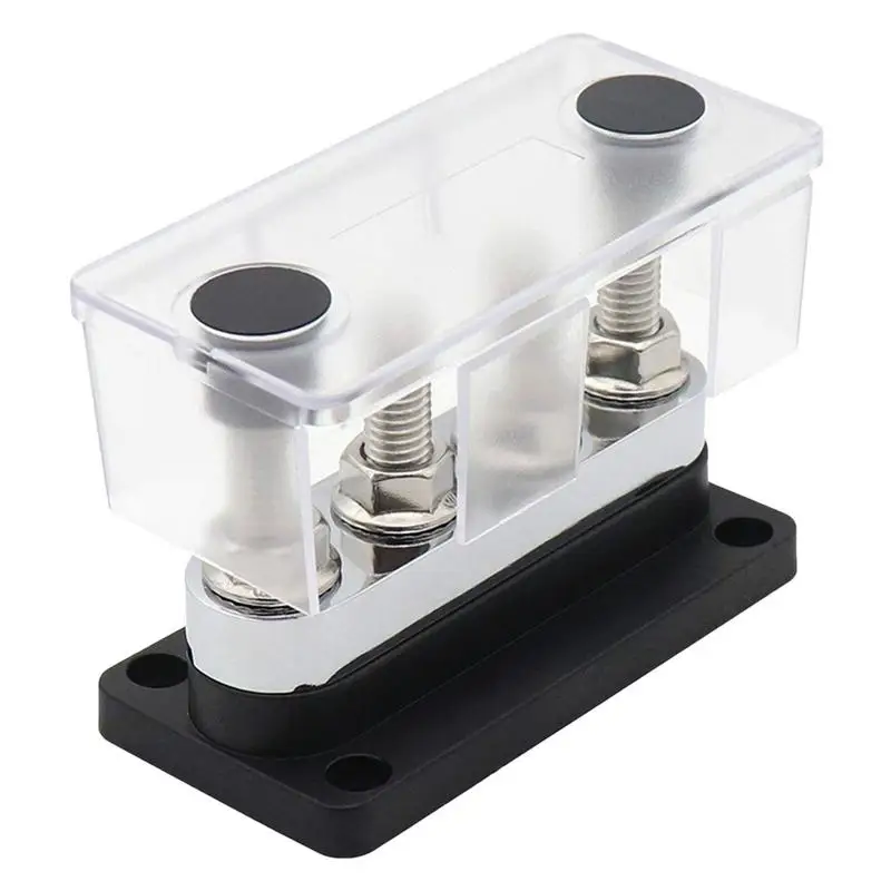 

Marine Bus Bar 12V 4-Studs Terminal Studs 12-48V 600A Terminal Blocks Bus Bar Busbar Power Distribution For Marine Boats RV