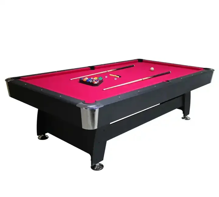 Modern 7/8/9ft USA Snooker Pool Table 9 Ball PVC Pocket Rubber 9 Ball Return Factory Direct Sales Customizable Billiard Table 1