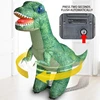 Large Inflatable Remote Control Dinosaur RC Electric Walking T-Rex Toys for Kids Boys Girls Best Birthday Party Christmas Gifts 2