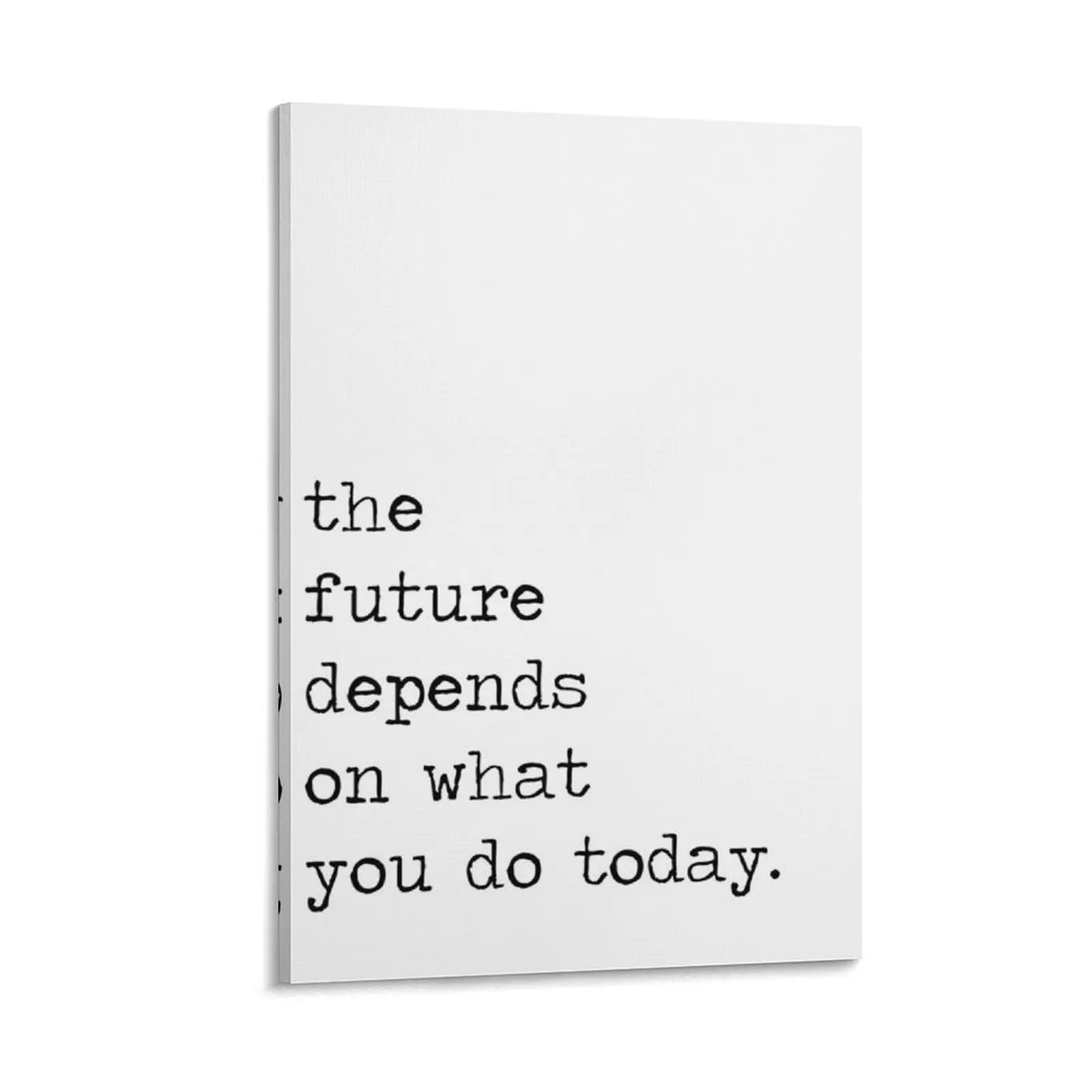 

The future depends on Canvas Painting home decors accessories bedrooms decor decorative wall canvases