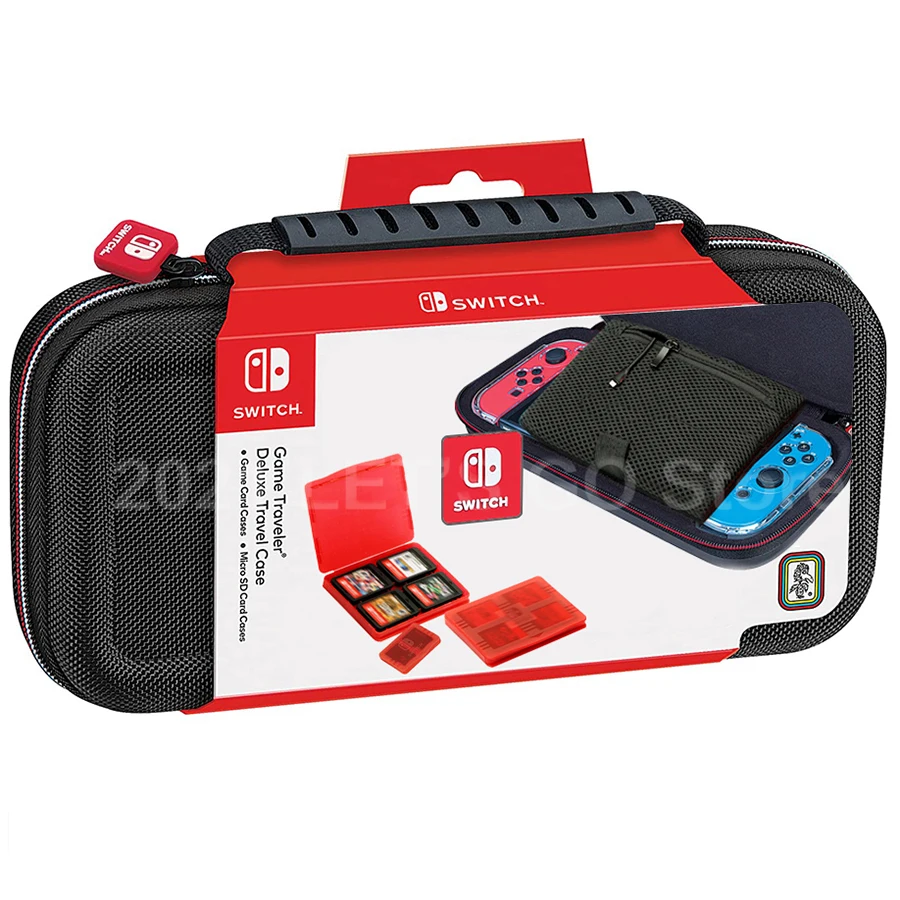 Nintend Switch Protective Nylon Hard Shell Case Deluxe Carry Handle