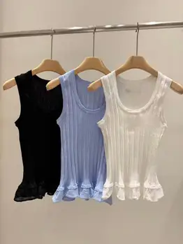 Off Shoulder Knit Crop Top