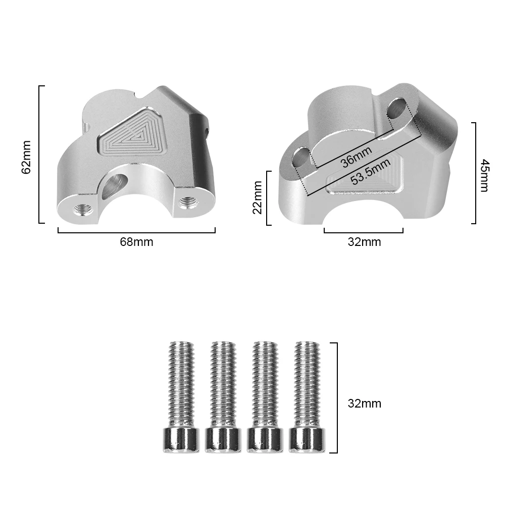  ڵ    Ʈ, BMW R1200GS R1250GS R1250RS S1000XR R1200R 庥ó ADV CNC 32mm ڵ